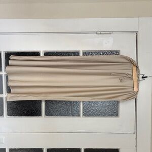 Dissh Champagne Long “Silk” Skirt